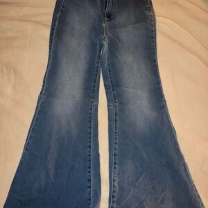 We The Free Light Blue Flare Jeans